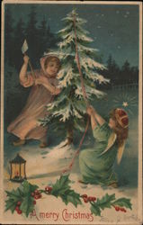 A Merry Christmas Postcard