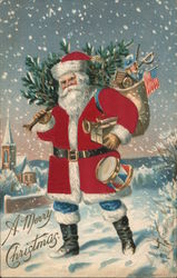 A Merry Christmas Postcard