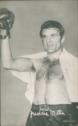 Boxer Freddie Mills Arcade Card