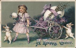 A Happy Easter Postcard