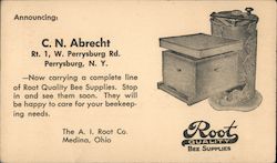 Announcing: C. N. Abrecht Rt. 1 Postcard