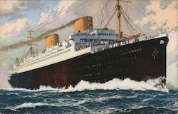 Norddeutscher Lloyd Bremen Doppelschrauben-Schnelldampfer "Columbus" Postcard