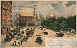 Madison Square - Broadway 5º Ave Postcard