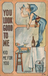 You Look Good To Me - Kid Me For You Carmichael Postcard Postcard Postcard