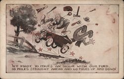 Ford Is A Bad Car Postcard