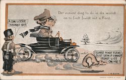 A Ford Is A Bad Car Postcard