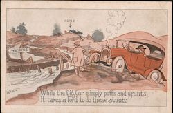 Ford Is In Another Category Of Car Postcard