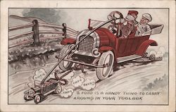 Ford - A Ford Is A Handy Thing To Carry Around In Your Toolbox Postcard