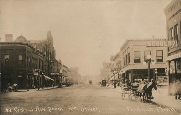 Central Ave from 4th Street Faribault Minnesota