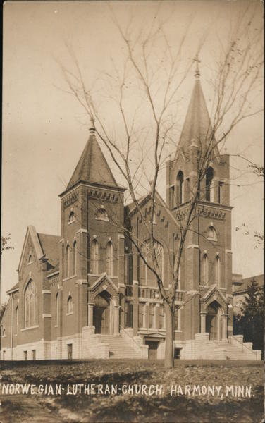 Norwegian Lutheran Church Harmony Minnesota