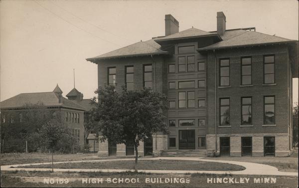 high School Buildings Hinckley Minnesota
