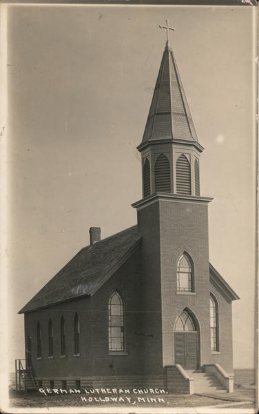 German Lutheran Church Holloway Minnesota