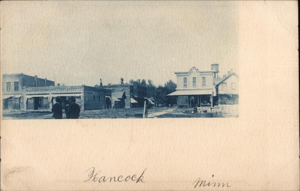 Street Scene Hancock Minnesota