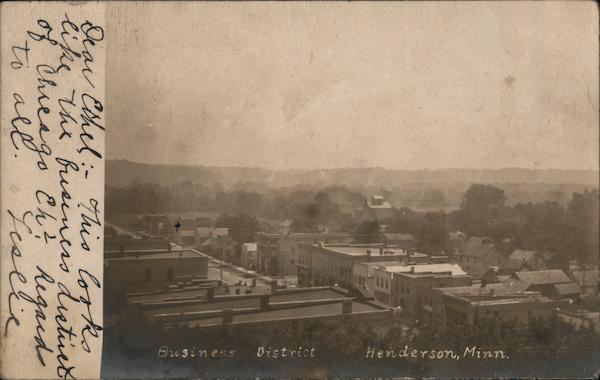Business District Henderson Minnesota