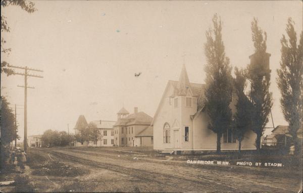 Street View of Cambridge Minn Minnesota Stadn