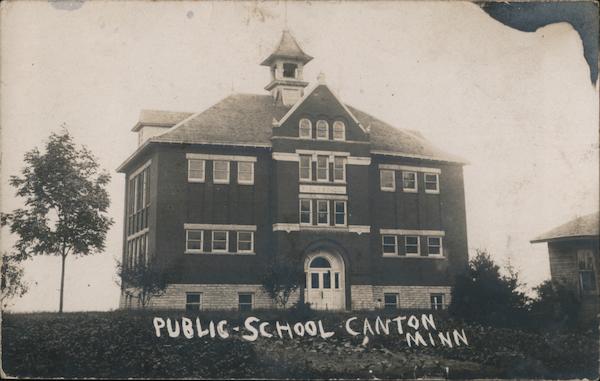 Public School Canton Minnesota