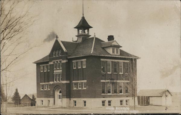 Public High School Building Canton Minnesota