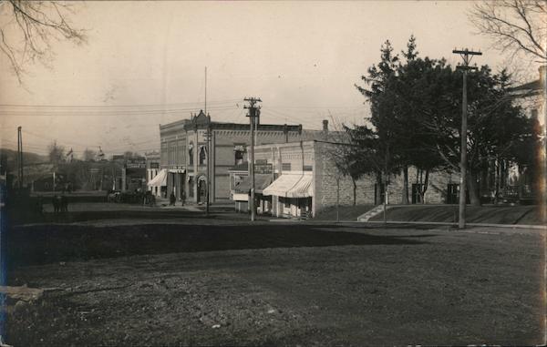 Dirt Road Street Scene Cannon Falls Minnesota