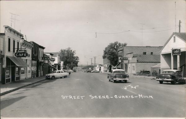 Street Scene Currie Minnesota