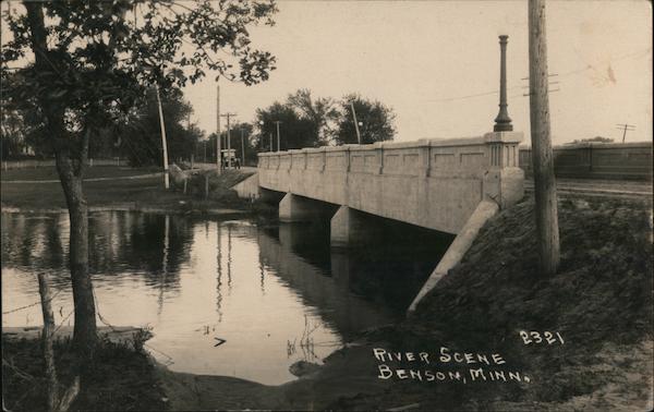 River Scene Benson Minnesota
