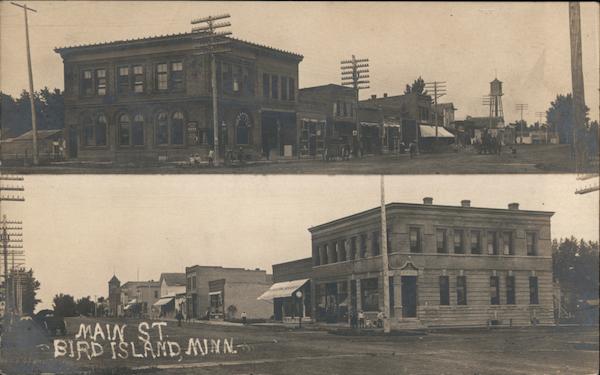 Main St. Bird Island Minnesota