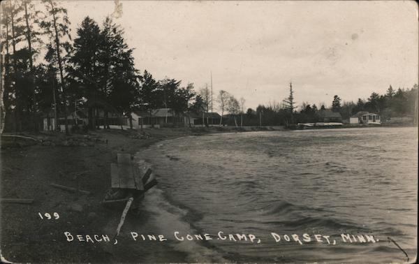 Beach, Pine Cone Camp Dorset Minnesota