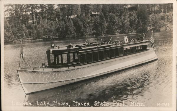 Launch Boat Lake Itasca Minnesota