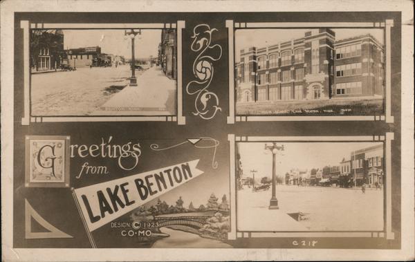 Greetings from Lake Benton Minnesota