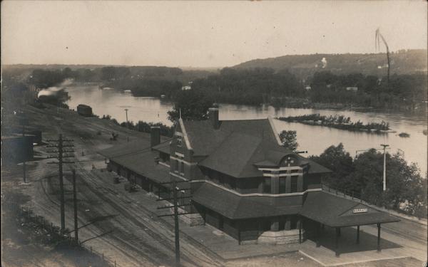 Depot & River Mankato Minnesota