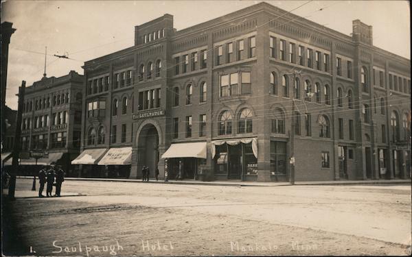 Saulpaugh Hotel Mankato Minnesota A. Kloss Waseca
