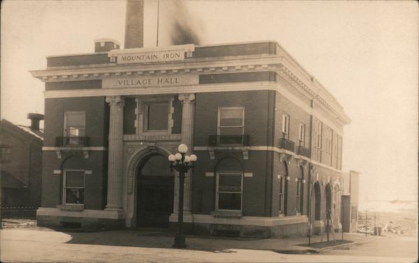 Mountain Iron Village Hall Minnesota