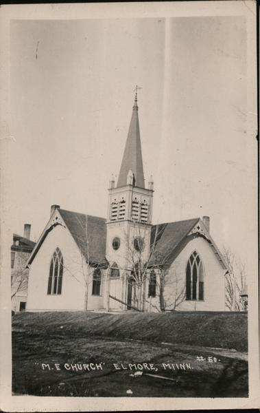 M.E. Church Elmore Minnesota Co-mo Photo Co.