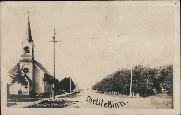 United Bethel Church on Beautiful Mill Street Fertile Minnesota