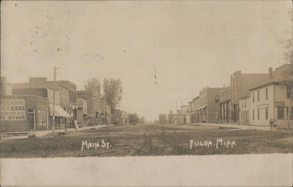Main Street Fulda Minnesota