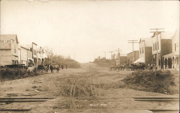 Main Street Gully Minnesota Johnson & Olson