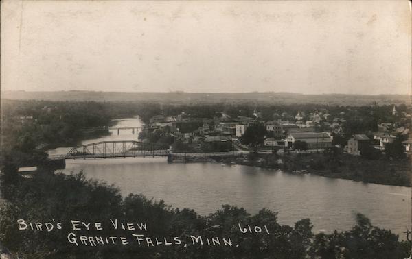 Bird's Eye View Granite Falls Minnesota