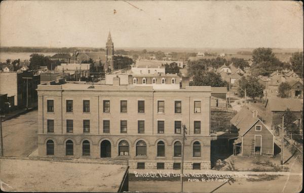 Bird's Eye View Looking West Graceville Minnesota