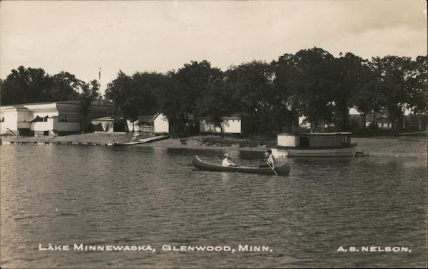Lake Minnewaska Glenwood Minnesota A. B. Nelson