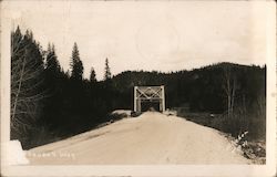 Steven's Way Bridge Wenatchee, WA Postcard Postcard Postcard