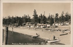 Madrona Beach on Camano Island Postcard
