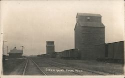 C.V.N.W Yards Postcard