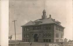 High School Halstad, MN Postcard Postcard Postcard