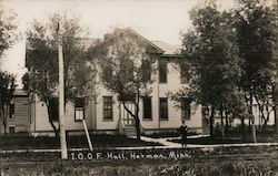 I.O.O.F. Hall Postcard