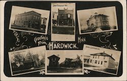 Greetings From Hardwick, MINN Postcard