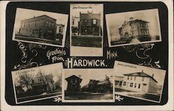 Greetings From Hardwick, MINN Minnesota Postcard Postcard Postcard