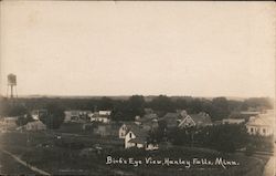 Bird's Eye View Hanley Falls, MN Postcard Postcard Postcard