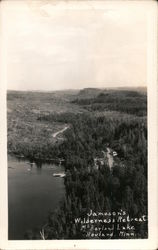 Jameson's Wilderness Retreat McFarland Lake Postcard
