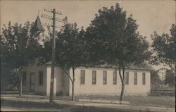 School House Postcard