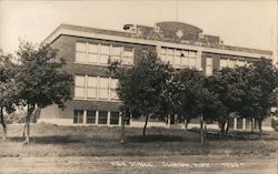 High School Clinton, MN Postcard Postcard Postcard