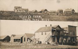 Kelsey's Farm, Department Store, and Lumber Yard Brook Park, MN Postcard Postcard Postcard